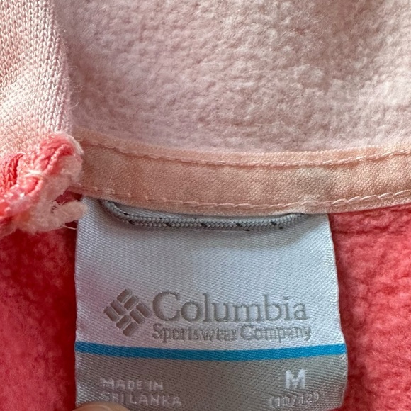 Columbia Zip Up Hooded Sweatshirt Jacket Sz M - Picture 6 of 9